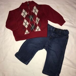 Baby Izod Half-zip Pullover